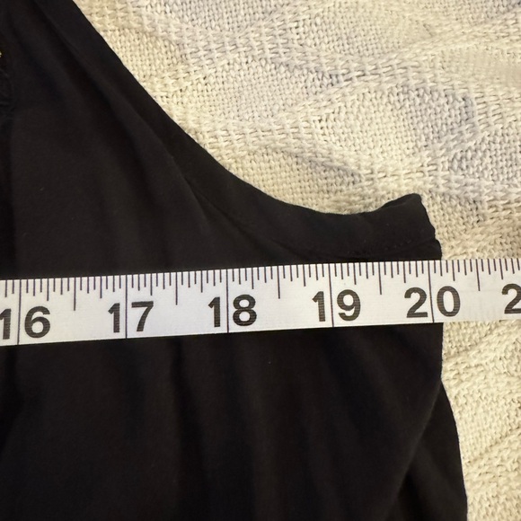 Torrid Black Dress with Blue Embroidery. Pre-loved Good Condition - Picture 7 of 9